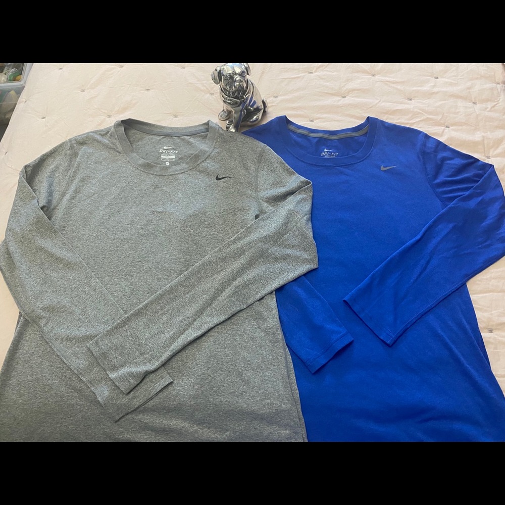 Nike Dryfit long sleeve women's athletic shirt